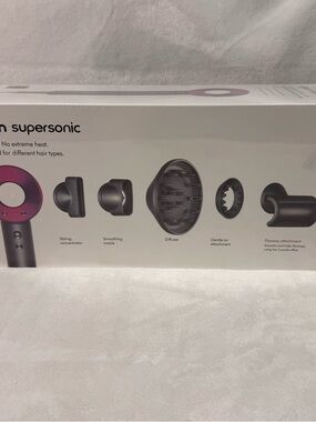 Dyson Supersonic hair dryer (Iron/Fuchsia)